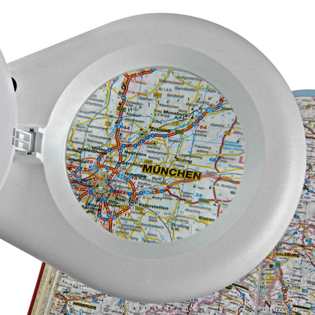 Naga A/S LED luplampe med bordklemme, hvid, MAULviso – Belysning (billede 3)