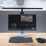 LED monitorlampe MAULgate, sort
