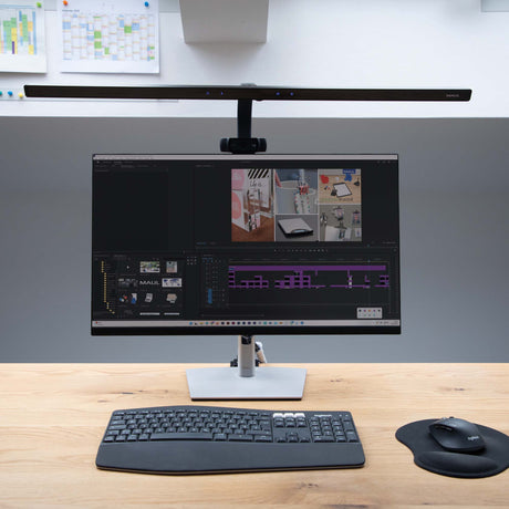 Naga A/S LED monitorlampe MAULgate, sort – Belysning (billede 6)