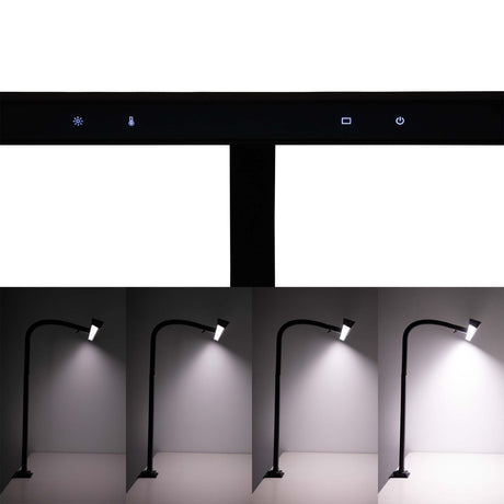 Naga A/S LED monitorlampe MAULgate, sort – Belysning (billede 2)