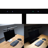 LED monitorlampe MAULgate, sort