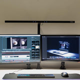LED monitorlampe MAULgate, sort