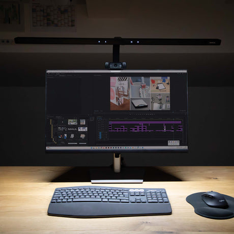 Naga A/S LED monitorlampe MAULgate, sort – Belysning (billede 4)