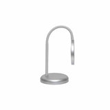 LED bordlampe med fleksibel arm, sølv, MAULjoy