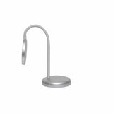 LED bordlampe med fleksibel arm, sølv, MAULjoy
