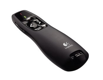 Logitech laser fjernbetjening R400 sort – Laserpointere