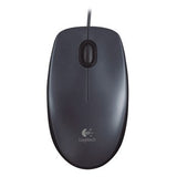 Logitech M90 HD Optical Mouse, Black – Kablede mus (billede 1)
