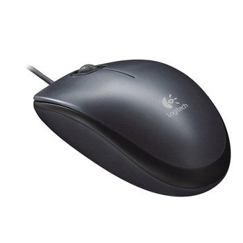 Logitech M90 HD Optical Mouse, Black – Kablede mus (billede 2)