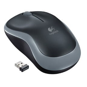 Logitech M185 Wireless Mouse, Grey – Trådløse mus