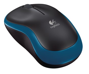 Logitech M185 Wireless Mouse, Blue – Trådløse mus (billede 1)
