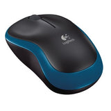Logitech M185 Wireless Mouse, Blue – Trådløse mus (billede 2)