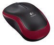 Logitech M185 Wireless Mouse, Red – Trådløse mus (billede 1)