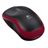 Logitech M185 Wireless Mouse, Red – Trådløse mus (billede 2)