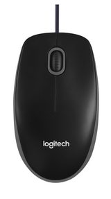Logitech B100 Optical Business Mouse, Black (OEM) – Kablede mus (billede 2)