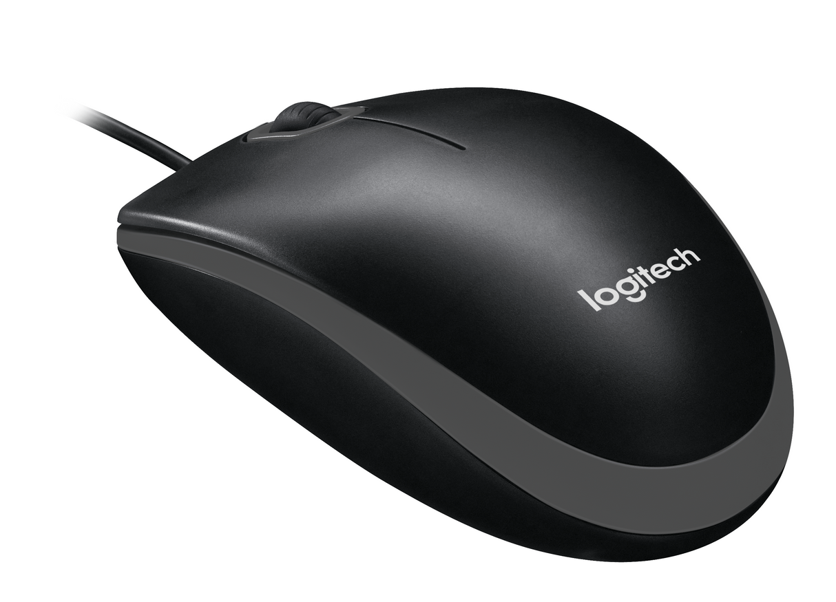 Logitech B100 Optical Business Mouse, Black (OEM) – Kablede mus (billede 4)