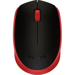 Logitech M171 Wireless Mouse, Red – Trådløse mus (billede 1)