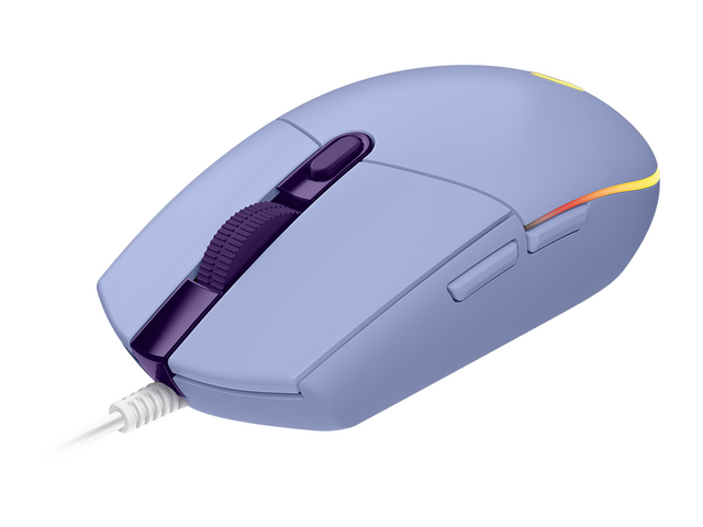 Logitech G203 LIGHTSYNC Gaming Mouse, Lilac – Mus