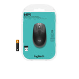 Logitech M190 Full-size wireless mouse, Charcoal – Trådløse mus (billede 4)