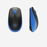 Logitech M190 Full-size wireless mouse, Blue – Trådløse mus (billede 3)