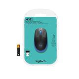 Logitech M190 Full-size wireless mouse, Blue – Trådløse mus (billede 4)