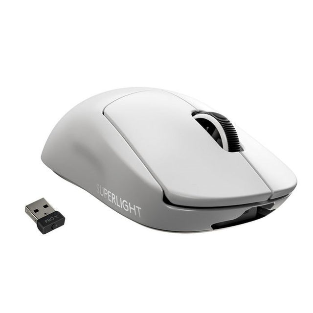 Logitech PRO X SUPERLIGHT Wireless Gaming Mouse, White – Trådløs mus