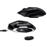 Logitech G502 X LIGHTSPEED Wireless Gaming Mouse, Black/Core – Trådløs mus (billede 5)