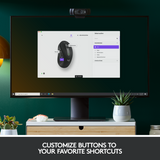 Logitech Signature M650 L Wireless Mouse, Graphite – Trådløse mus (billede 5)