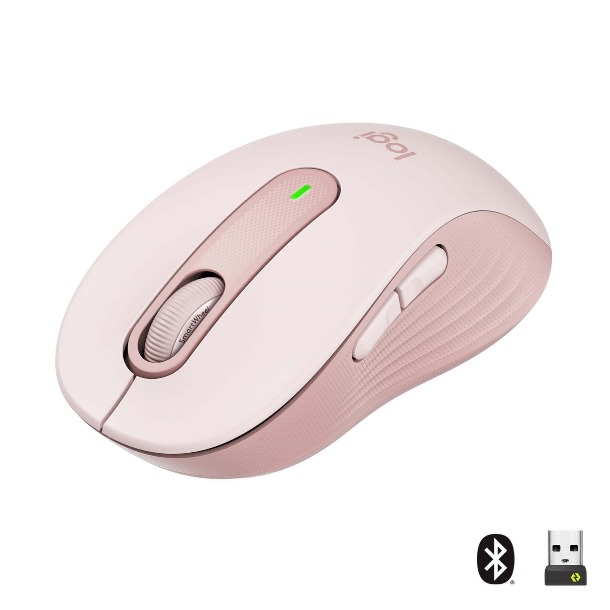 Logitech Signature M650 Wireless Mouse, Rose – Trådløse mus (billede 1)