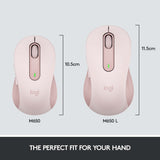 Logitech Signature M650 Wireless Mouse, Rose – Trådløse mus (billede 3)