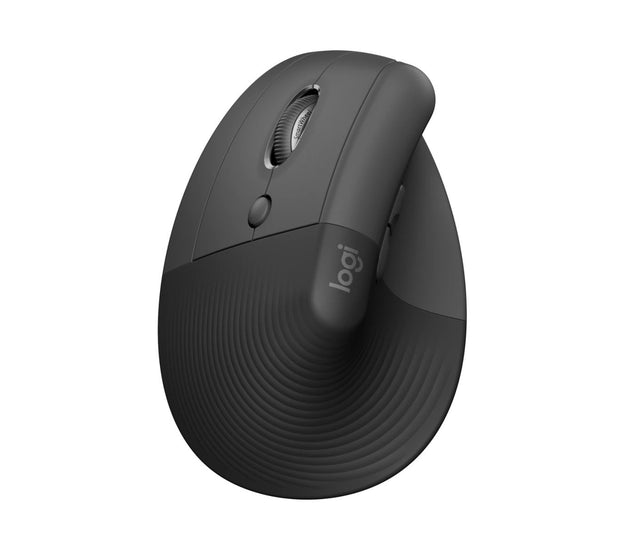 Logitech Lift Left Vertical Ergonomic Mouse, Graphite Black – Trådløse mus (billede 1)