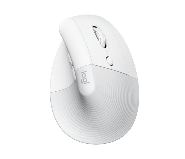 Logitech Lift Right Vertical Ergonomic Mouse, Off-white/Pale Grey – Trådløse mus (billede 1)