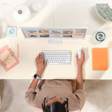 Logitech Lift for Mac Vertical Ergonomic Mouse, Off-White/Pale Grey – Trådløse mus (billede 5)