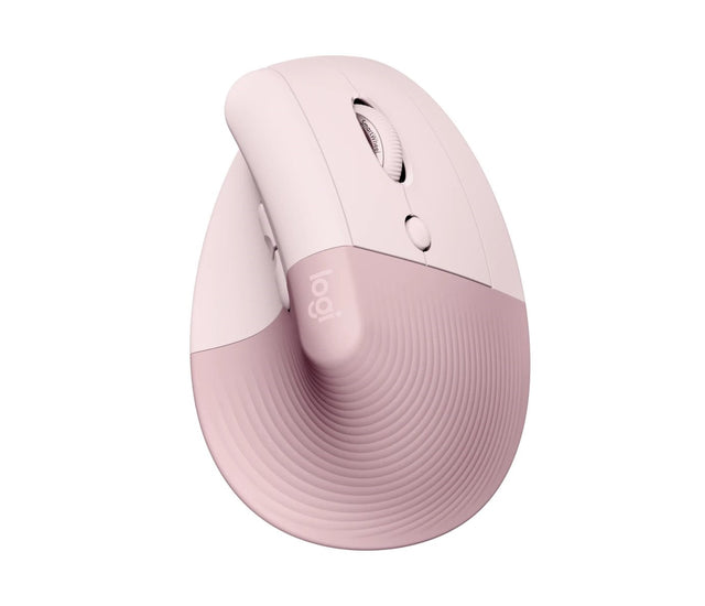 Logitech Lift Right Vertical Ergonomic Mouse, Rose/Dark Rose – Trådløse mus (billede 1)