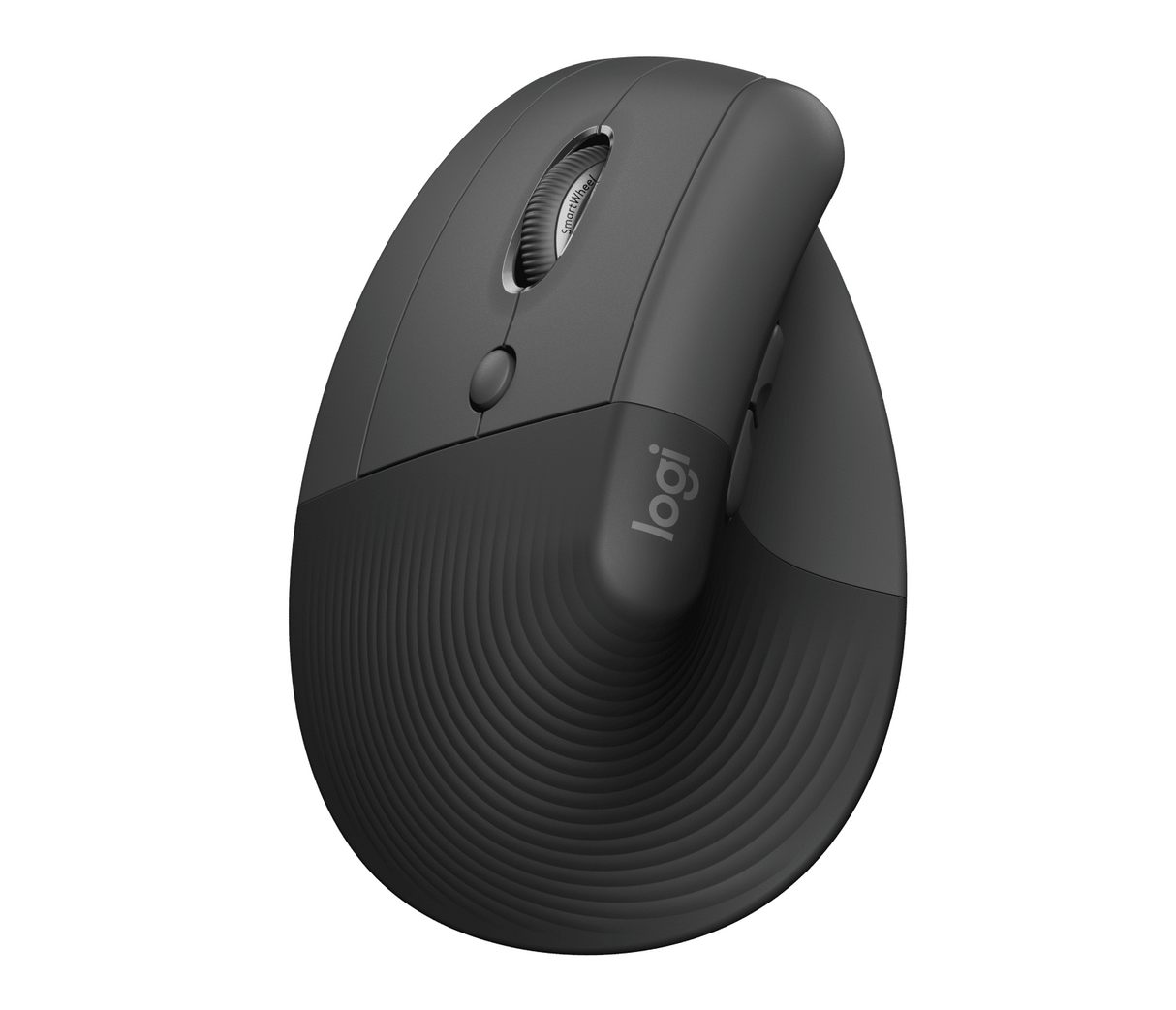 Logitech Lift Left Vertical Ergo Mouse for Business, Graphite/Black – Trådløse mus (billede 1)