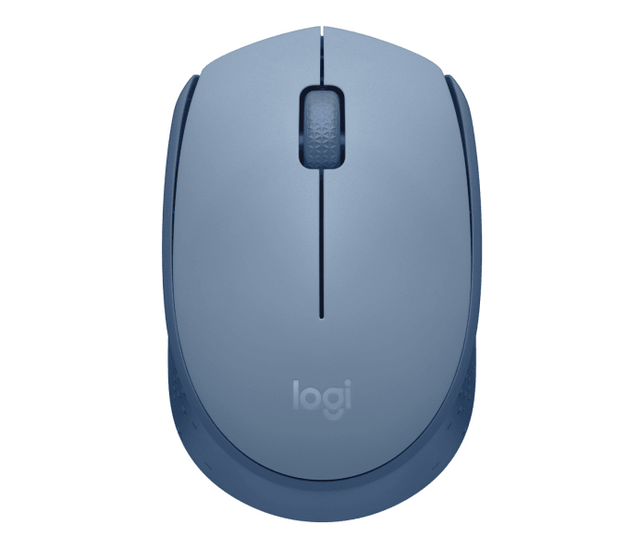 Logitech M171 Wireless Mouse, Bluegrey – Trådløse mus (billede 1)
