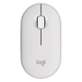 Logitech Pebble Mouse 2 M350s Wireless, Tonal White – Trådløse mus (billede 1)