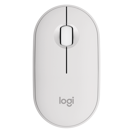 Logitech Pebble Mouse 2 M350s Wireless, Tonal White – Trådløse mus (billede 1)