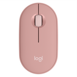 Logitech Pebble Mouse 2 M350s Wireless, Tonal Rose – Trådløse mus (billede 1)