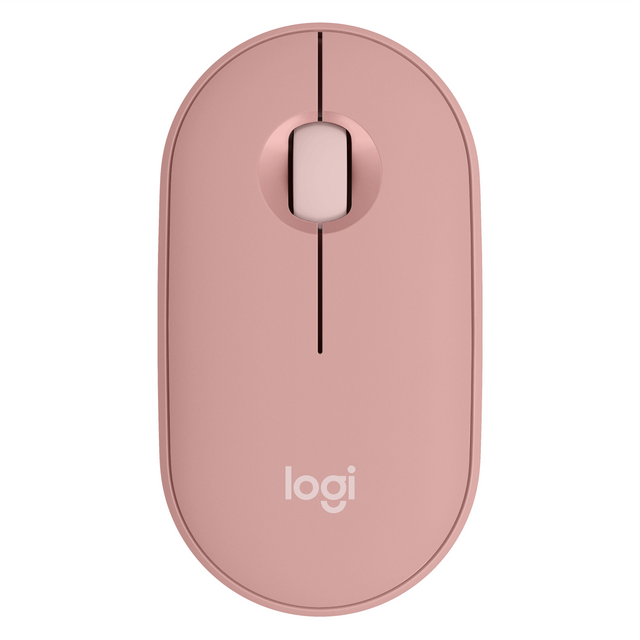 Logitech Pebble Mouse 2 M350s Wireless, Tonal Rose – Trådløse mus (billede 1)
