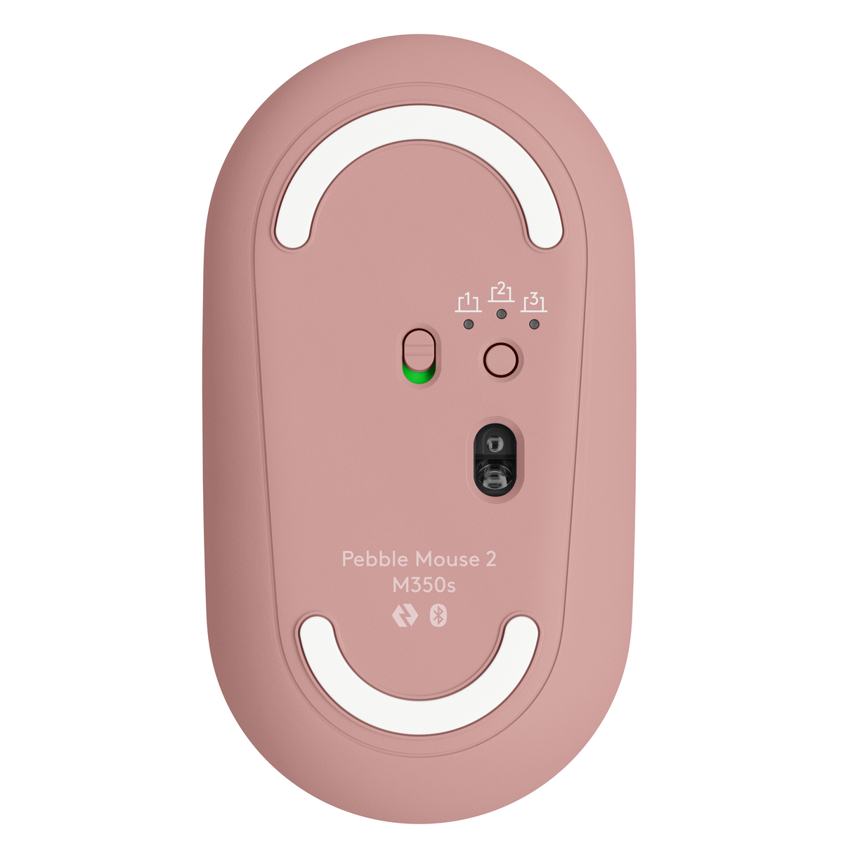 Logitech Pebble Mouse 2 M350s Wireless, Tonal Rose – Trådløse mus (billede 3)