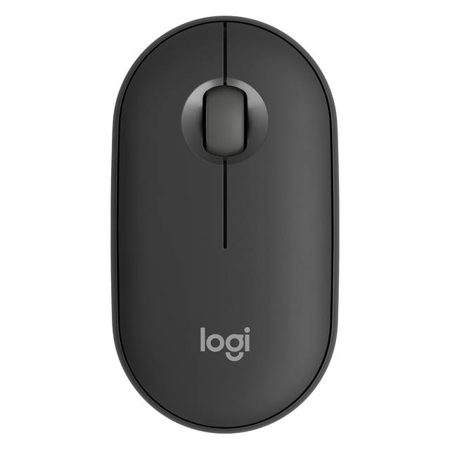 Logitech Pebble Mouse 2 M350s Wireless, Tonal Graphite – Trådløse mus (billede 1)