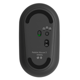 Logitech Pebble Mouse 2 M350s Wireless, Tonal Graphite – Trådløse mus (billede 3)