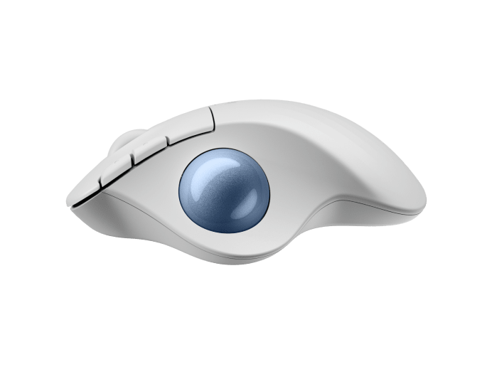 Logitech ERGO M575S Wireless Trackball, Offwhite (Blue Ball) – Mus & trackballs (billede 1)