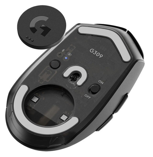 Logitech G309 LIGHTSPEED, Black – Trådløs mus (billede 1)