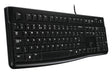 Logitech K120 Business Keyboard, Black (US/INT) – Kablede tastaturer