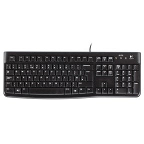 Logitech OEM - K120 Business Keyboard, Black (Nordic) – Kablede tastaturer (billede 1)