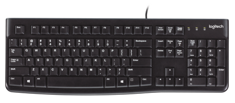 Logitech OEM - K120 Business Keyboard, Black (Nordic) – Kablede tastaturer (billede 2)