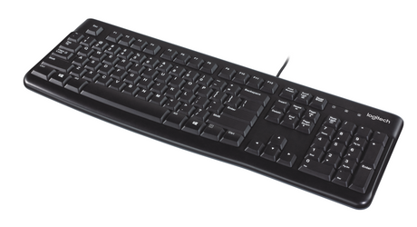 Logitech OEM - K120 Business Keyboard, Black (Nordic) – Kablede tastaturer (billede 4)