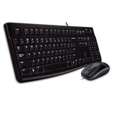 Logitech MK120 Desktop Set, Black (Nordic) – Tastatur- og musesæt (billede 1)