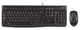 Logitech MK120 Desktop Set, Black (Nordic) – Tastatur- og musesæt (billede 2)